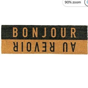 Bonjour Au Revoir Doormat